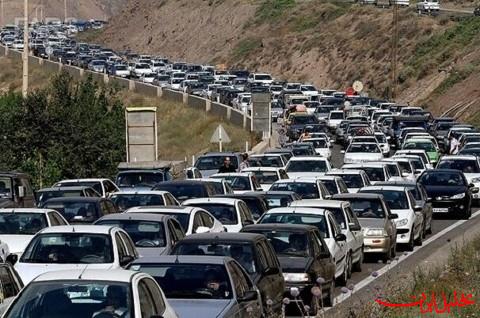  تحلیل ایران -ترافیک سنگین در آزادراه قزوین- کرج- تهران