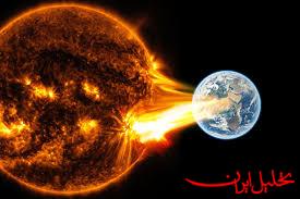  تحلیل ایران -شعله خورشید اتمسفر زمین را یونیزه کرد