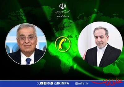  تحلیل ایران -گفتگوی تلفنی وزرای امور خارجه جمهوری اسلامی ایران و لبنان