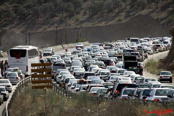  تحلیل ایران -ترافیک در ورودی‌های شمال سنگین شد