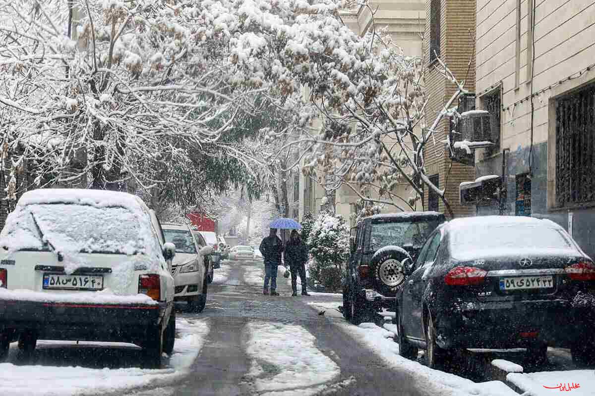  تحلیل ایران -هشدار بارش باران و برف در ۱۶ استان