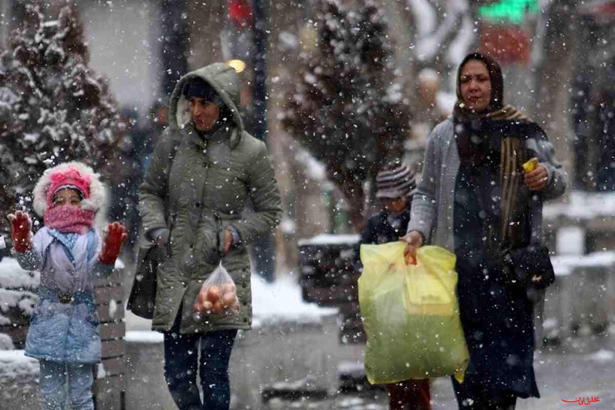  تحلیل ایران -آغاز بارش باران و برف در ۱۴ استان