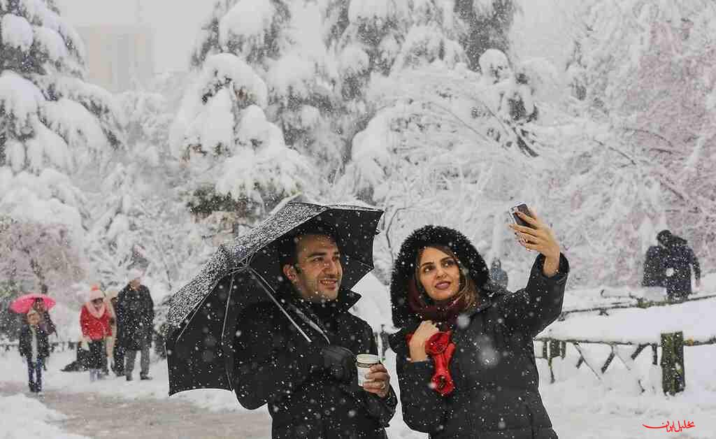  تحلیل ایران -هشدار بارش باران و برف در ۲۳ استان