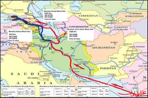  تحلیل ایران -بازآرایی کریدور شمال-جنوب با همکاری ترانزیتی ایران و قزاقستان