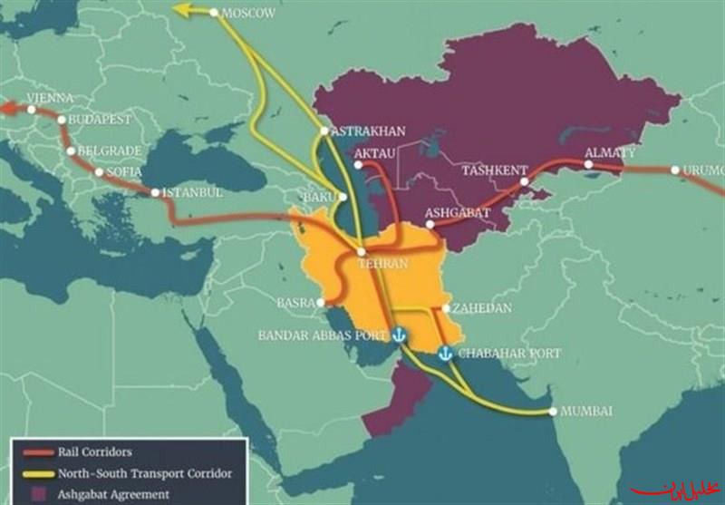  تحلیل ایران -نقش کریدور شمال-جنوب در توسعه نوار شرقی ایران