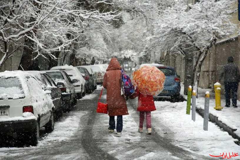  تحلیل ایران -هوای پایتخت ۶ درجه سردتر می‌شود؛ باران و برف در راه تهران