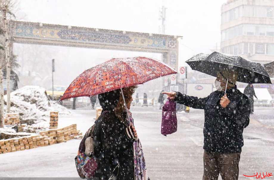  تحلیل ایران -هشدار جدید هواشناسی؛ ۱۹ استان کشور یخ می‌زند