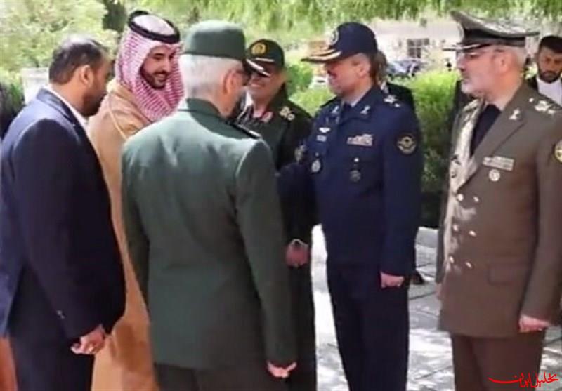  تحلیل ایران -استقبال سرلشکر باقری از وزیر دفاع عربستان