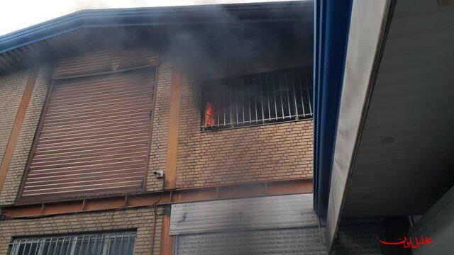  تحلیل ایران -آتش‌سوزی گسترده در انبار مواد قابل اشتعال در چهاردانگه