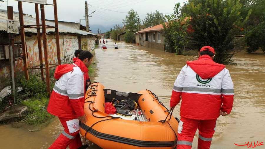  تحلیل ایران -آماده‌باش هلال احمر در پی هشدار وقوع سیلاب در ۶ استان