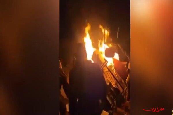  تحلیل ایران -مردم سوریه بسته‌های نظامیان صهیونیست را به آتش کشیدند