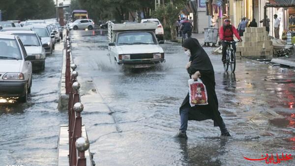  تحلیل ایران -وقوع رگبار و باد شدید در ۳ استان