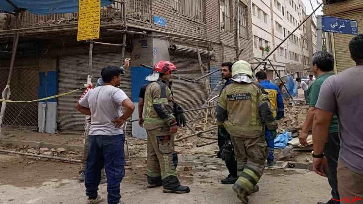  تحلیل ایران -۳ کشته و یک مصدوم به دلیل ریزش یک ساختمان در قیام‌دشت تهران