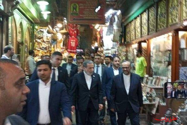  تحلیل ایران -عراقچی از منطقه خان الخلیلی قاهره دیدن کرد