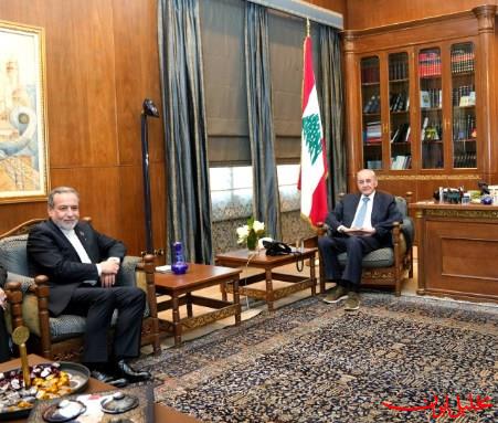  تحلیل ایران -وزیر امور خارجه با نبیه بری دیدار کرد
