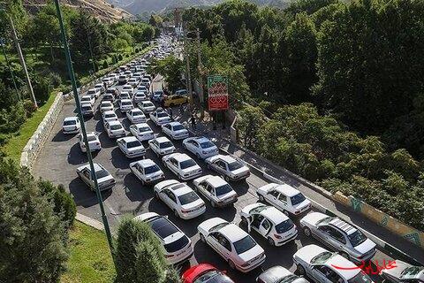  تحلیل ایران -ترافیک سنگین در ورودی‌های تهران