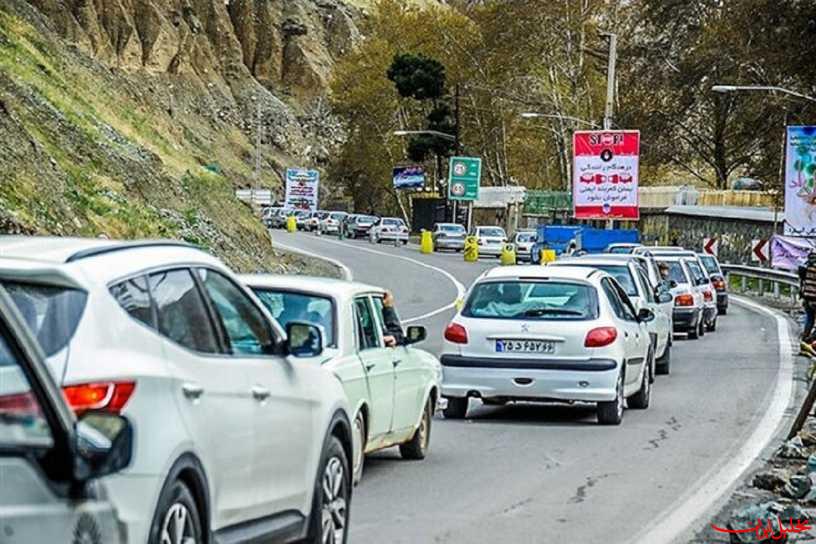  تحلیل ایران -جاده چالوس یک‌طرفه شد