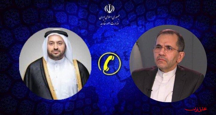  تحلیل ایران -گفتگوی تلفنی تخت روانچی با وزیر مشاور وزارت خارجه قطر