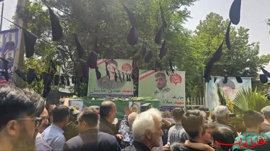  تحلیل ایران -تشییع پیکر شهدای تجاوز رژیم صهیونیستی در سراسر کشور