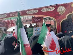  تحلیل ایران -پیکر کودکان بر دوش سرداران شهید/ احترام نظامی دانشجویان به شهدای اق
