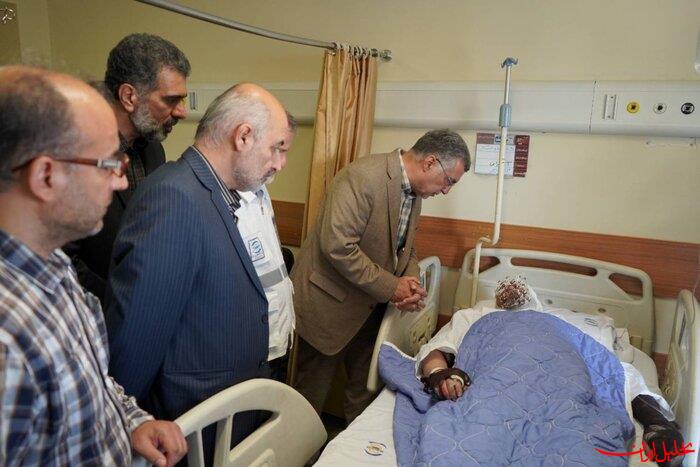  تحلیل ایران -عیادت دستیار ویژه رئیس جمهور از مجروحان حمله رژیم صهیونیستی