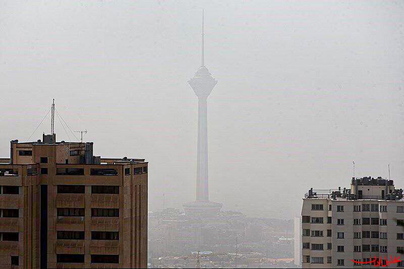 تحلیل ایران -هوای تهران همچنان در وضعیت قرمز و ناسالم است