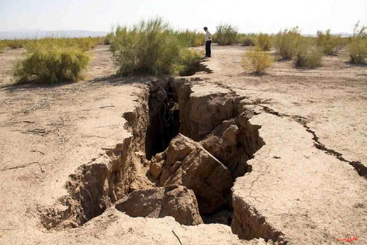  تحلیل ایران -۲۵۴ منطقه درگیر فرونشست در ایران
