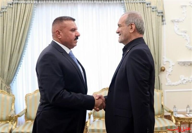  تحلیل ایران -وزیر کشور عراق با پزشکیان دیدار کرد