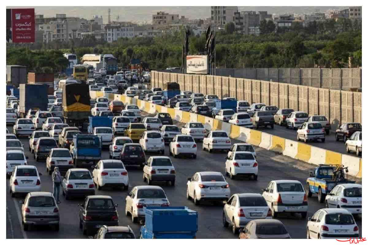  تحلیل ایران -ترافیک سنگین در جاده چالوس و هراز