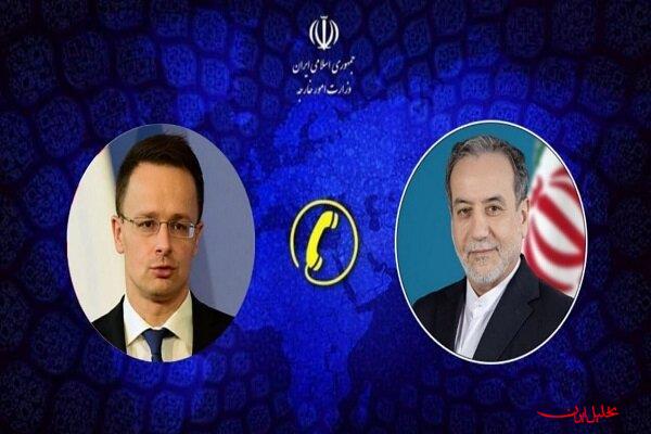  تحلیل ایران -تاکید وزرای خارجه ایران و مجارستان بر تقویت روابط دو کشور