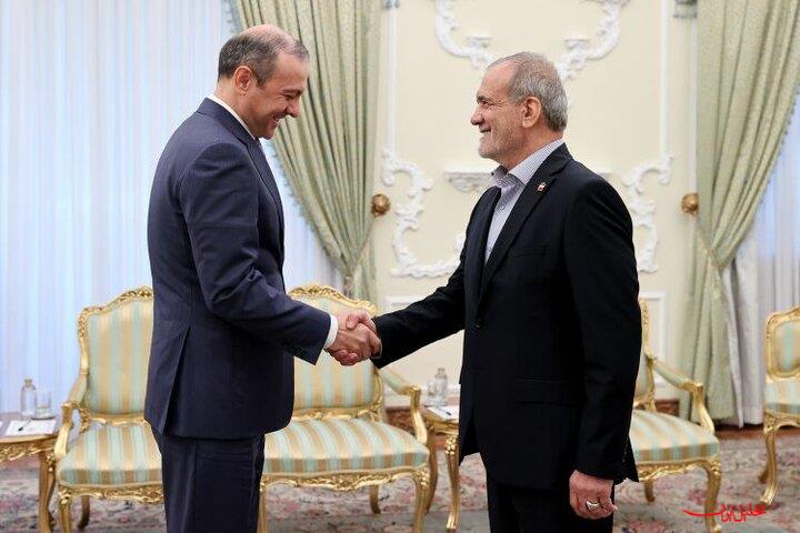  تحلیل ایران -دیدار دبیر شورای امنیت ارمنستان با رئیس جمهور