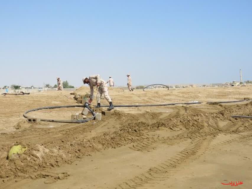  تحلیل ایران -انهدام خط لوله انتقال سوخت قاچاق در سواحل میناب
