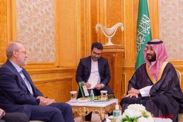  تحلیل ایران -لاریجانی با ولیعهد عربستان دیدار کرد