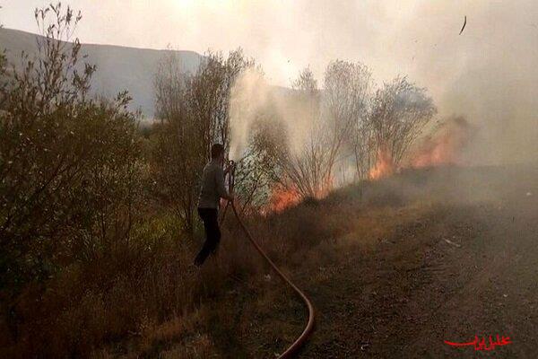  تحلیل ایران -آتش‌سوزی ارتفاعات تنگه رازیانه شهرستان بدره مهار شد