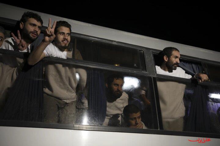  تحلیل ایران -اولین گروه اسرای فلسطینی وارد غزه شدند