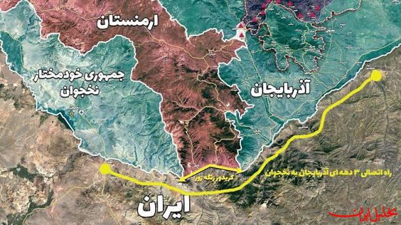  تحلیل ایران -ایران و دو کریدور نیمه‌جان در برابر پیشروی زنگزور