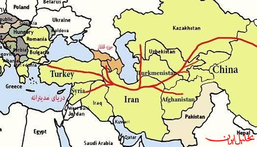  تحلیل ایران -کریدور چین ـ قزاقستان ـ امیرآباد