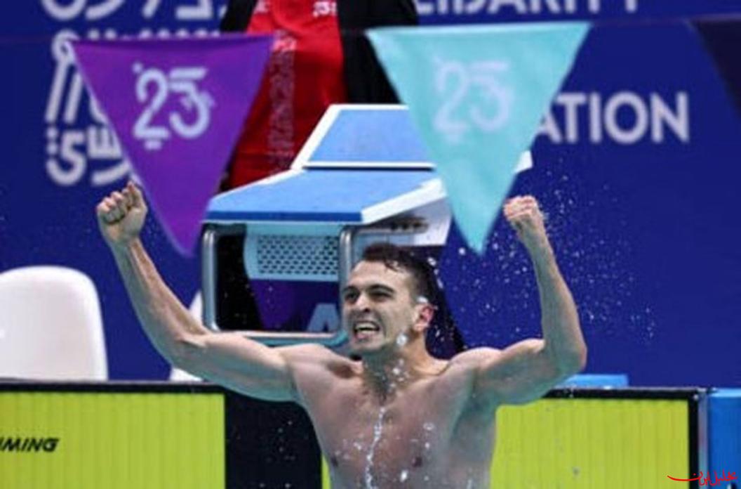 اولین طلای کاروان ورزش ایران از آب بیرون آمد