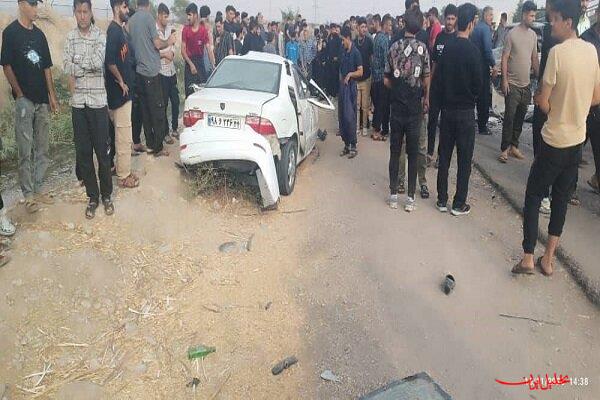  تحلیل ایران -۵ کشته در تصادف مرگبار جاده فرعی شهرک حمزه به دزفول