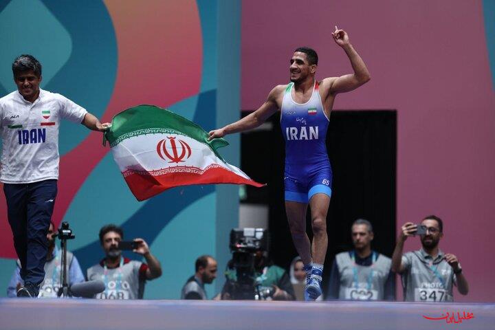  تحلیل ایران -رحمان عموزاد در کشتی آزاد صاحب مدال طلا شد