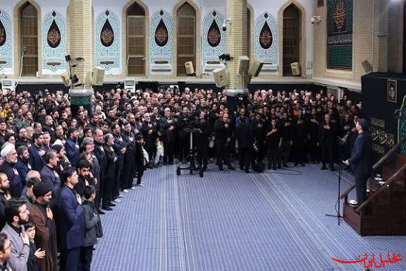  تحلیل ایران -آخرین شب عزاداری شهادت حضرت زهرا(س) در حسینیه امام خمینی(ره)