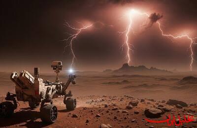  تحلیل ایران -محققان مدعی ثبت صدای رعد و برق مریخی شدند