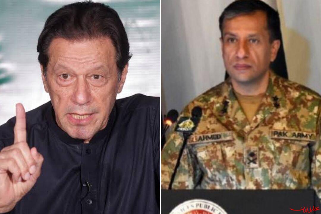  تحلیل ایران -تشدید اختلافات میان عمران خان و ارتش پاکستان