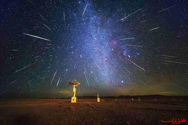  تحلیل ایران -آسمان ایران در انتظار پرشمارترین و جذاب‌ترین بارش‌ شهابی سال