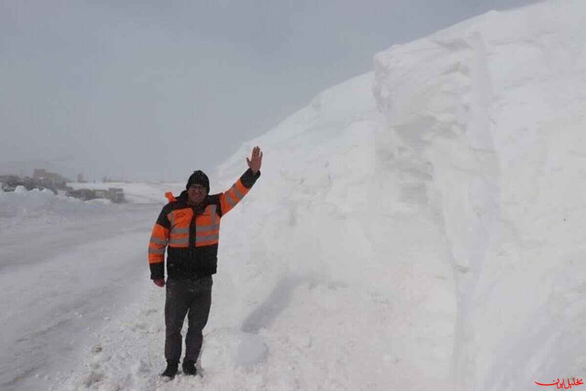  تحلیل ایران -محور پونل-خلخال به دلیل کولاک شدید مسدود شد