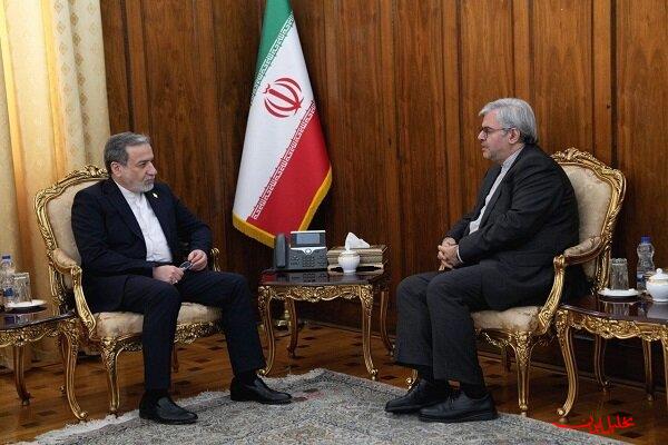  تحلیل ایران -دیدار سرکنسول ایران در دبی با وزیر امور خارجه