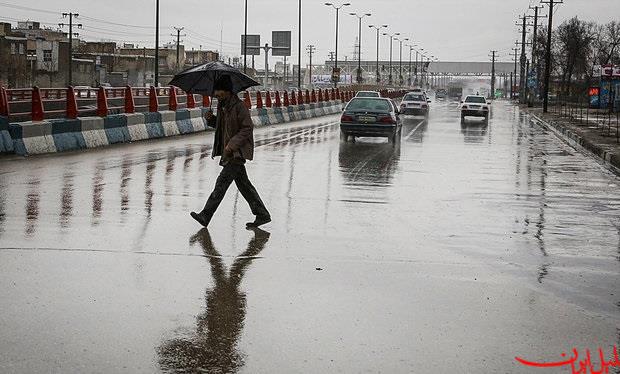  تحلیل ایران -بارش گسترده برف و باران در کشور