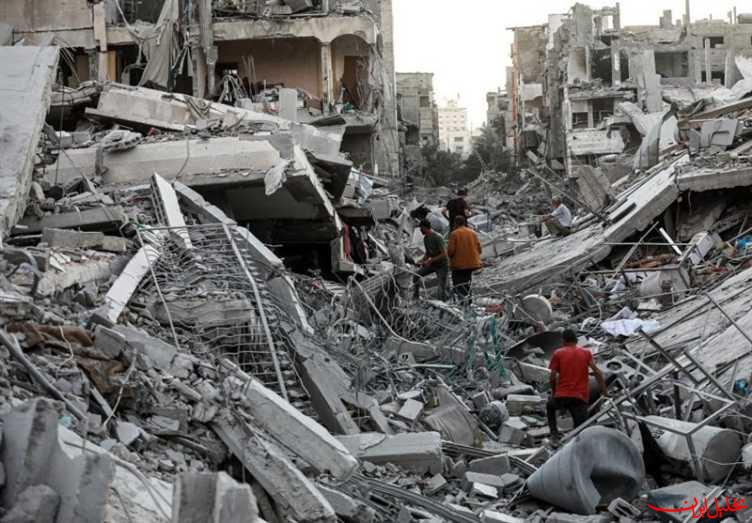  تحلیل ایران -کشف پیکر ۲۵ شهید فلسطینی از زیر آوارهای غزه