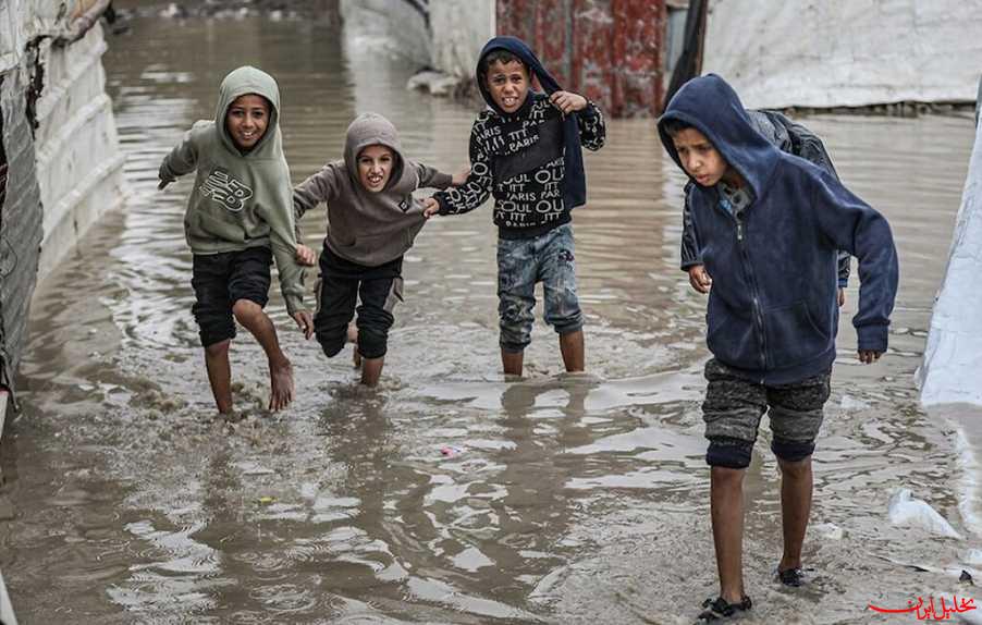  تحلیل ایران -ناکارآمدی چادرها در برابر سرما و باران غزه