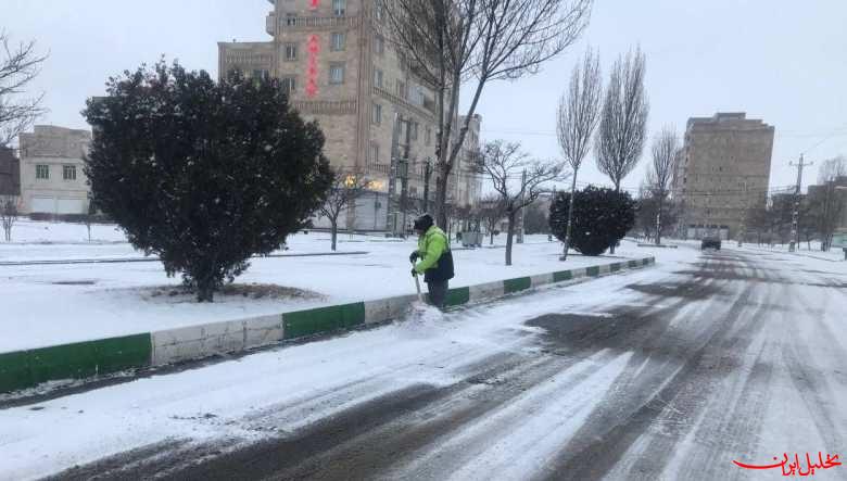  تحلیل ایران -ورود سامانه بارشی به غرب کشور